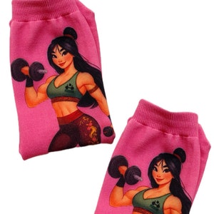 CHAUSSETTES D'ENTRAÎNEMENT parfaites pour les gymrats, chaussettes de fitness, chaussettes, chaussettes de gym, chaussettes drôles, cadeau pour elle, poids, entraînement, fitness, haltères, muscles image 1