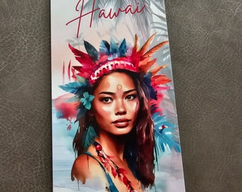 Klappkarte Hawai Challenge A6 Binder