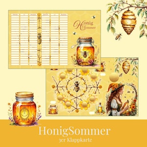 HoneySummer biglietto triplo per raccoglitore economico A6