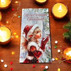 Raccoglitore A6 per biglietti pieghevoli Merry Christmas Challenge