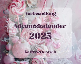 Advent calendar 2025 for budgeting and A6 binder