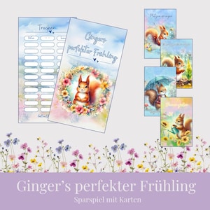 Sparspiel 'Gingers perfekter Frühling' für A6 Budgetbinder