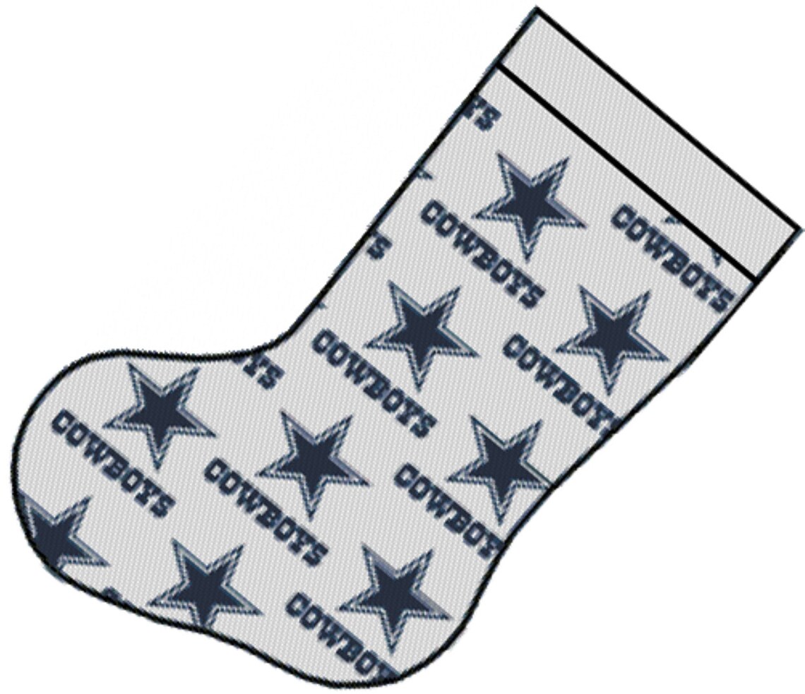 Cross stitch chart pattern Dallas Cowboys Football NFL | Etsy