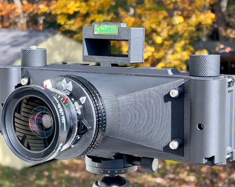 ワイドフォーマット6x17・3Dプリント製フィルムカメラ Kraken 617 Panoramic Camera (for Your Lens) Printed in ABS - Etsy