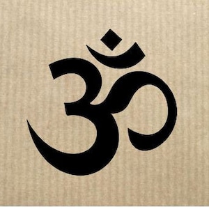 Om Symbol no 1 - Om Sanskrit Symbol - Svg- Png - Eps - AI - pdf -Emf- Svg (couper)