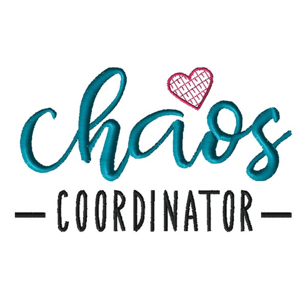 Chaos Coordinator #1108-Machine Embroidery Design