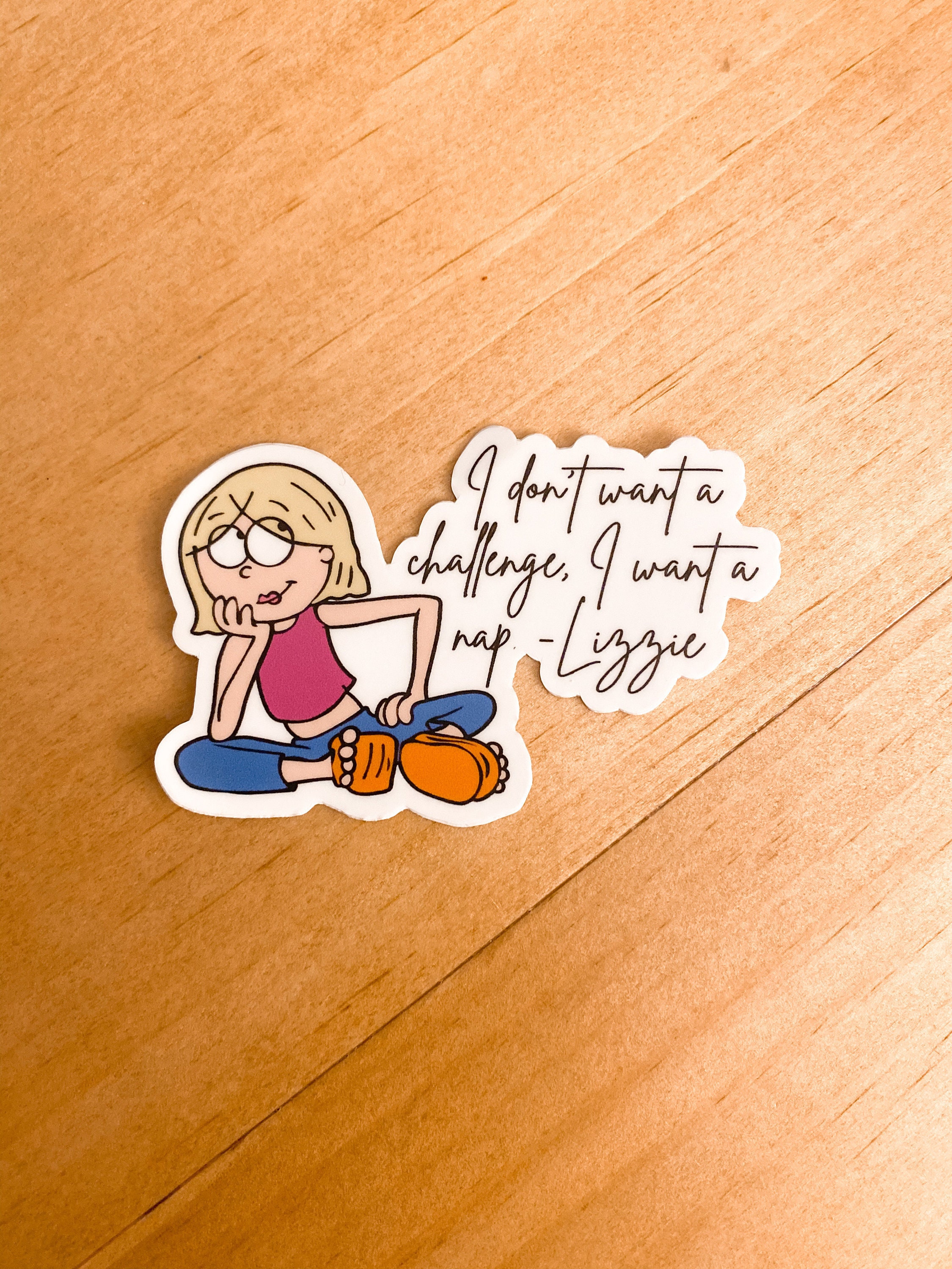 Lizzie Mcguire Sticker for Sale by christinebabish