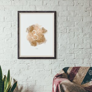 Stampa artistica con simbolo Om, eleganza estrema, yoga, benessere, meditazione, arredamento per la casa, regalo per insegnanti