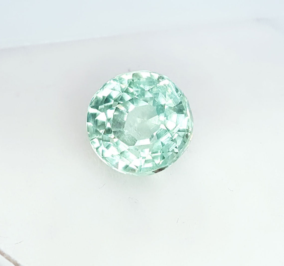Loose Gemstone Natural Paraiba Tourmaline Unheated 1.77 Ct Etsy