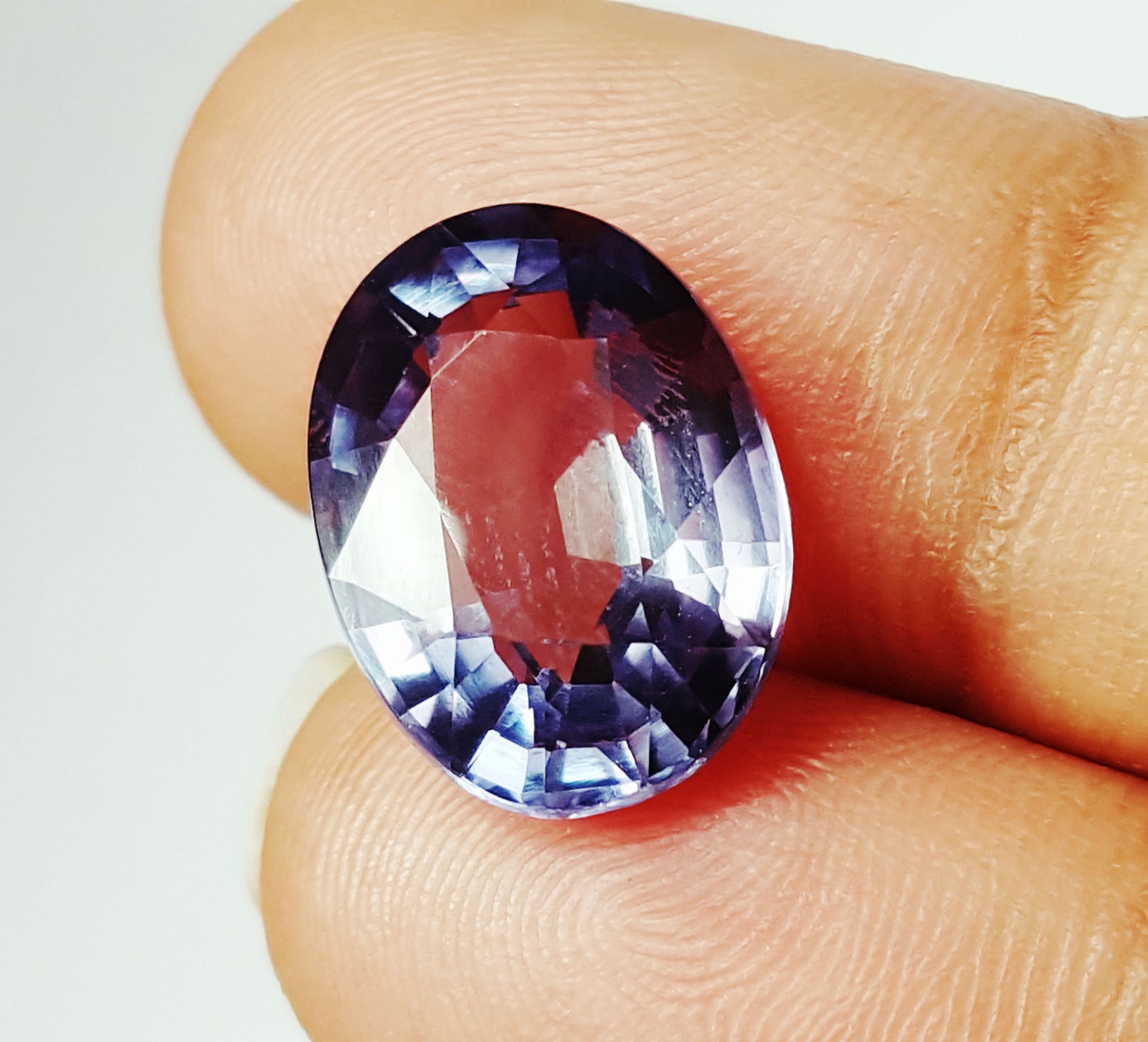 Natural Alexandrite Loose Gemstone 9.32 Ct Certified Oval Etsy