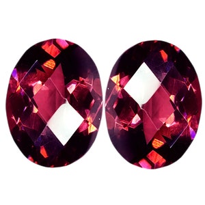 Paire de saphirs naturels Padparadscha de 18 carats en vrac, certifiés de forme ovale, de taille de bague pour la fabrication de bijoux avec des pierres de qualité AAA + BR257