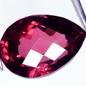 Saphir Padparadscha naturel de 20 carats, forme de poire transparente certifiée en vrac, certifiée pour la fabrication de bijoux avec gemme de saphir de qualité AAA +