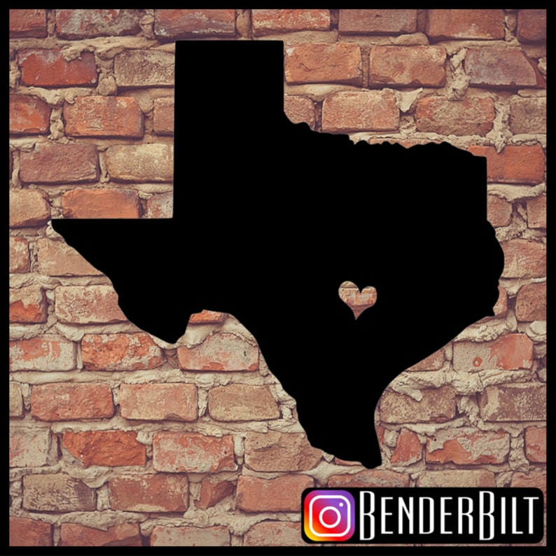 Austin Texas Vinyl Decals Etsy
