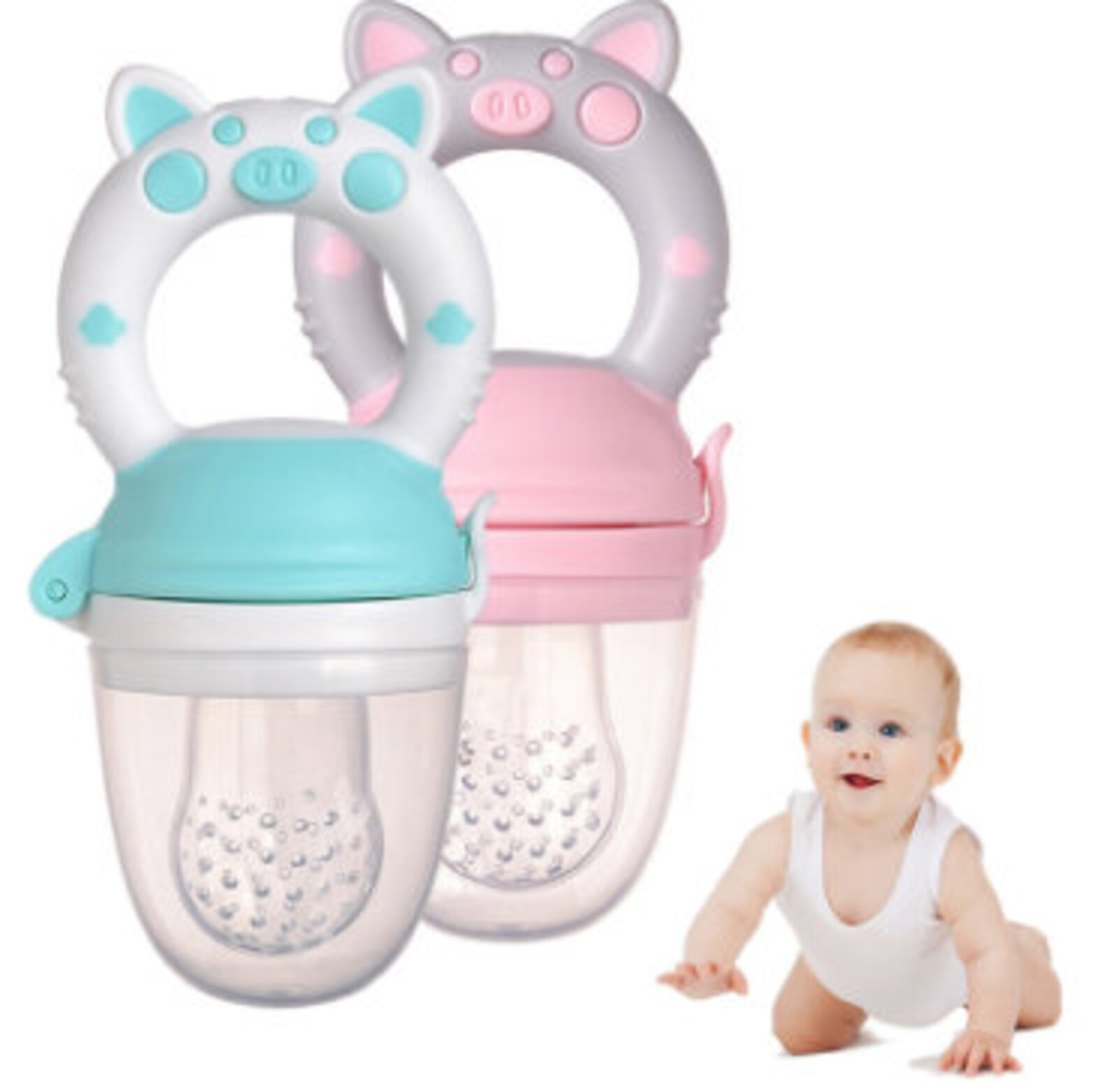 2pcs Baby Nibbler Food Nibbler for Baby Baby Fruit Feeder Etsy