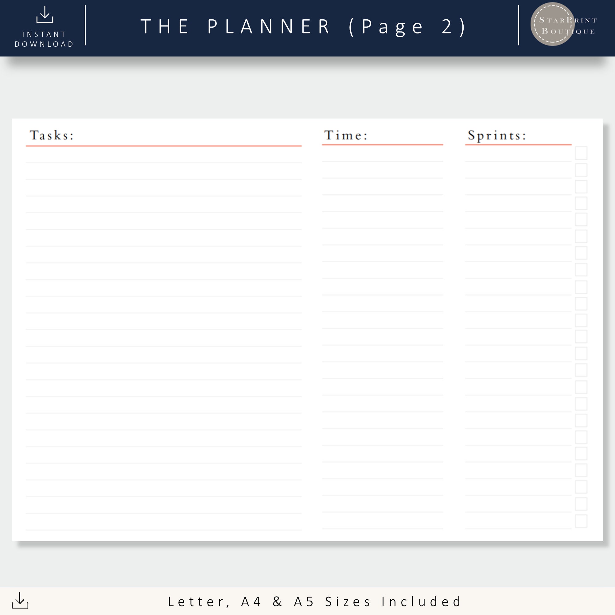 Pomodoro Technique Planner / Worksheet / Digital and Printable - Etsy