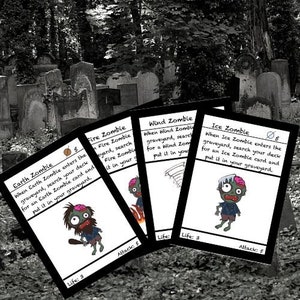 Zombies the awakening (jeu de cartes à collectionner de 70 cartes)