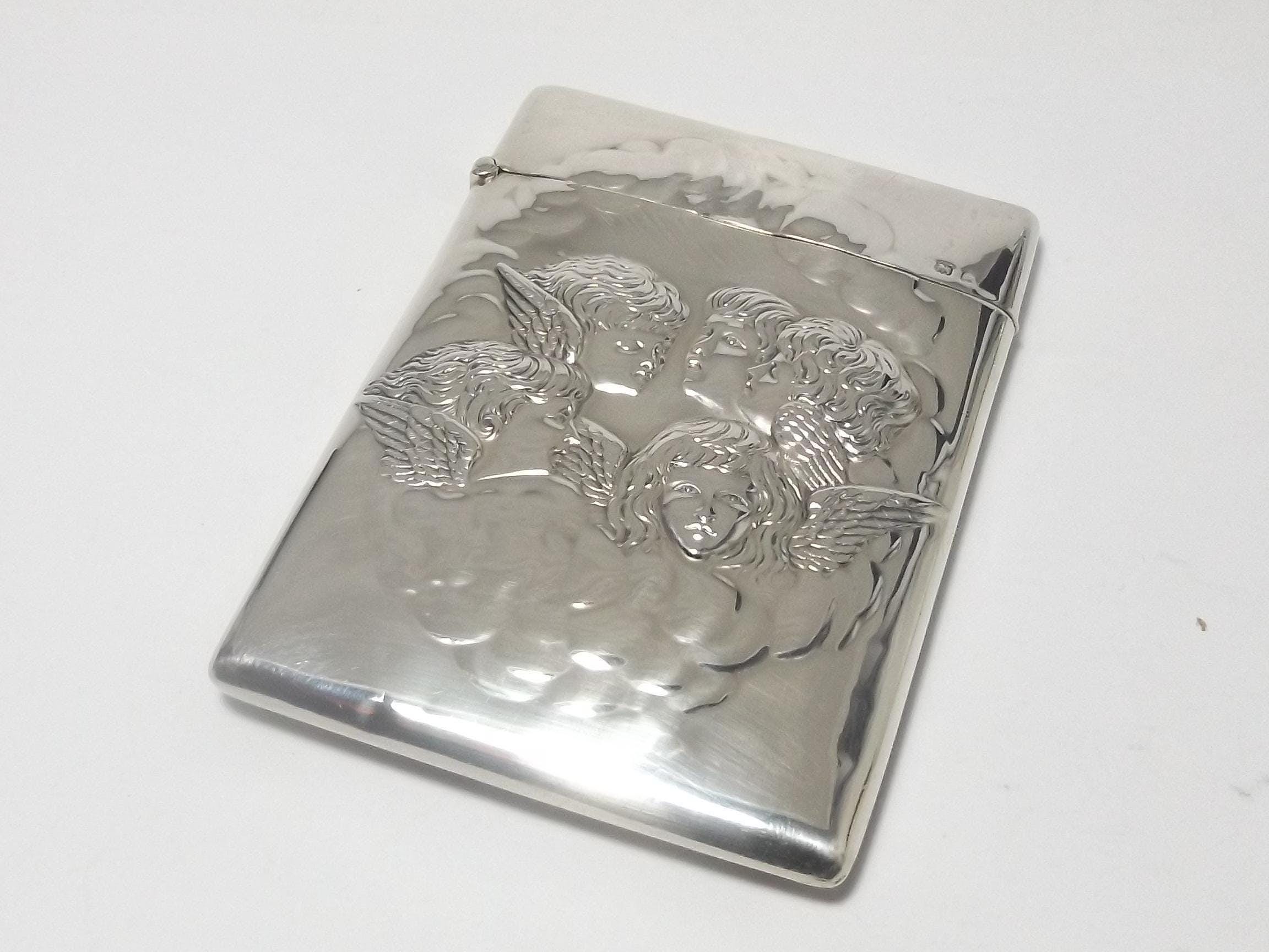 925 silver card case - Etsy 日本