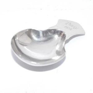 Antique George V STERLING SOLID SILVER Caddy Spoon, Tea Caddy Spoon, Stokes & Ireland, Chester 1918