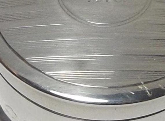 Antique Sterling SOLID SILVER Box, Silver Pot, Wi… - image 12