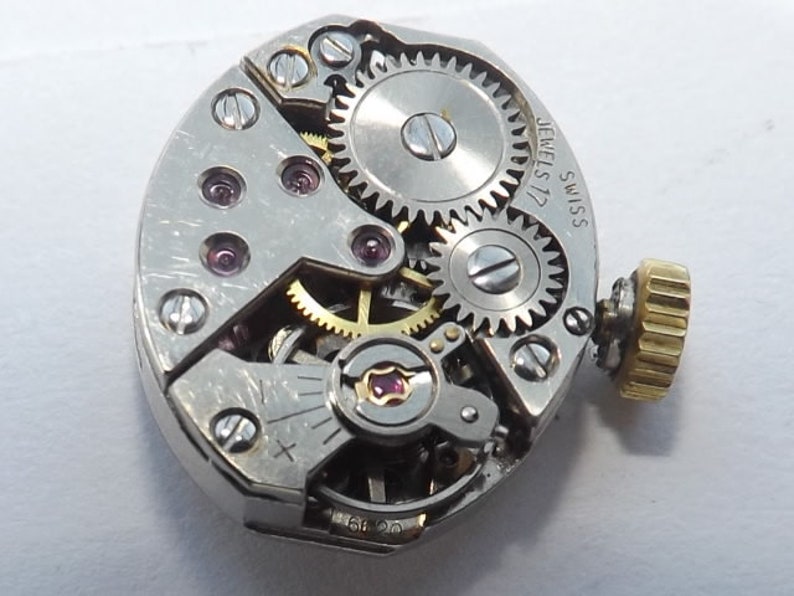 Vintage Swiss 17 JEWEL AVIA MECHANICAL Watch Movement Caliber Etsy