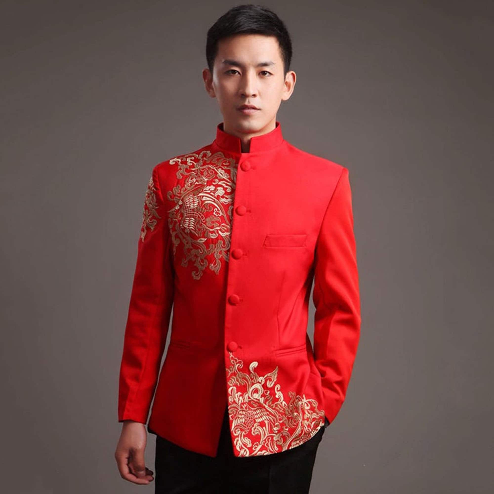 Chinese coat hotsell suit
