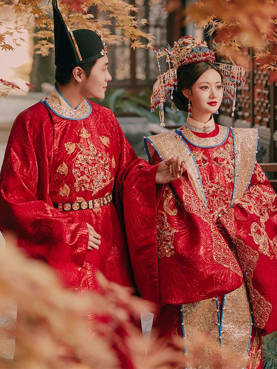 Chinese wedding hotsell dress male