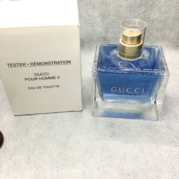 Gucci ii pour homme for men eau de toilette spray 100 ml discontinued