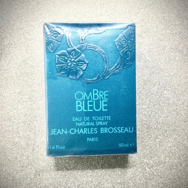 Ombre bleue jean charles eau de toilette spray  50 ml spray rare