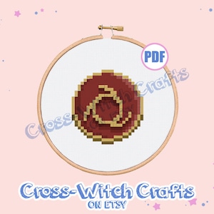 Final Fantasy XIV Mini Job Icon - Ninja Cross-Stitch Pattern - INSTANT DOWNLOAD