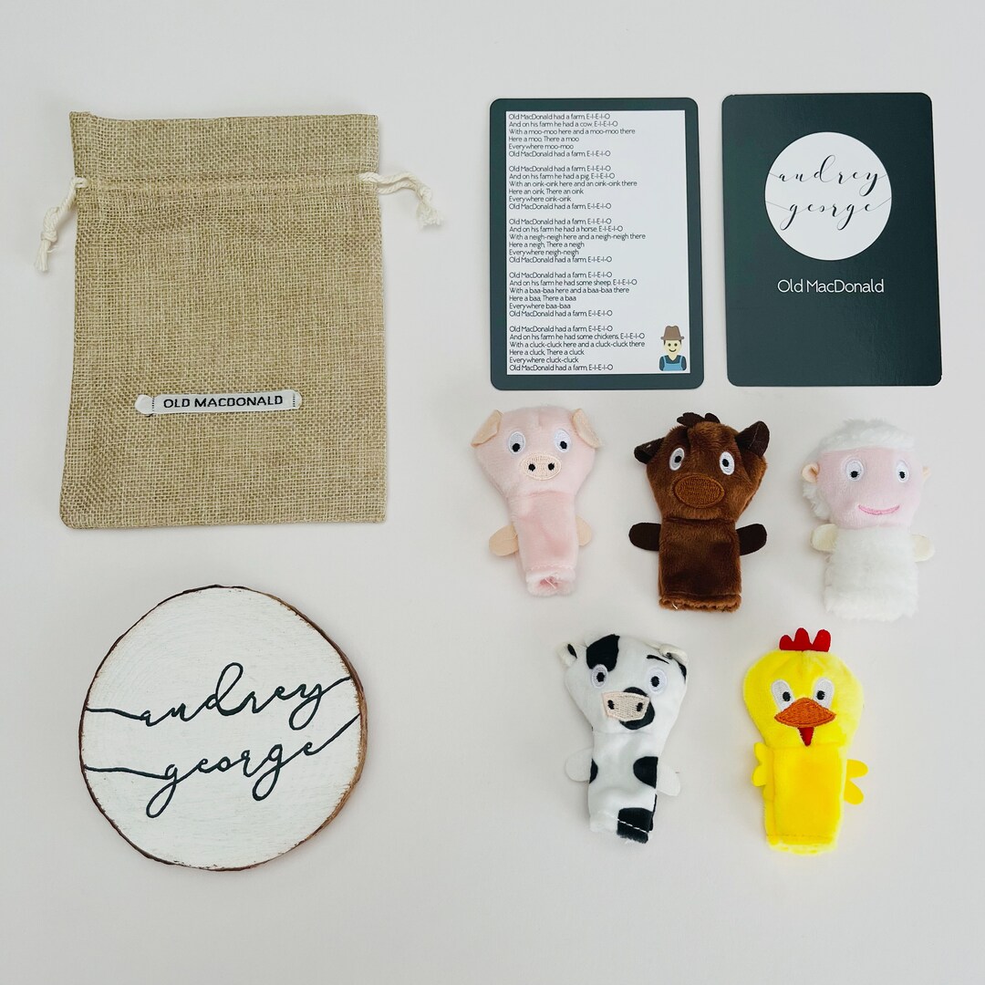 Old Macdonald Nursery Rhyme Bag Etsy