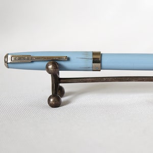 Caneta tinteiro vintage AP-25 Soyuz (Union) Azul claro Fabricado na URSS década de 1970