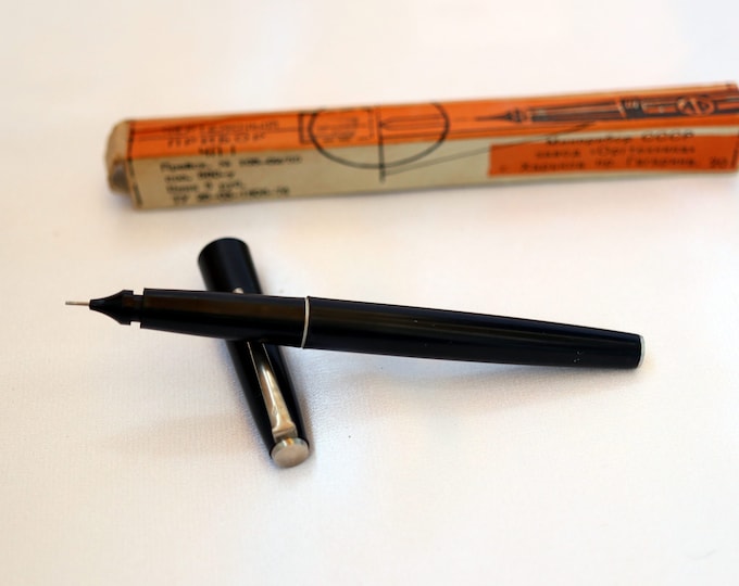 Rapidograph Vintage Technical Pen 0.5mm Fountain Pen Made in USSR 1970s