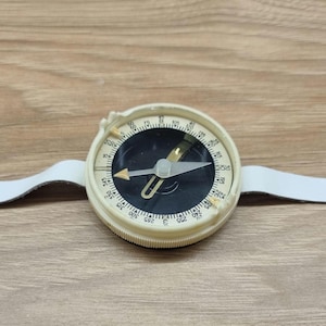 Tourist wrist compass of Adryanov Vintage Not used Made in USSR For gift
