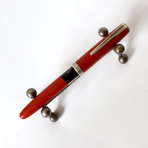 Vintage fountain pen Yaroslavl Brown, USSR 1970s