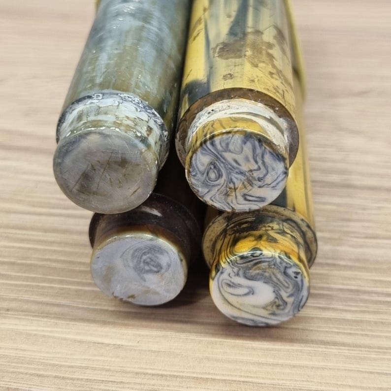 Catalin Rods Futuran, Catalin, Bakelite Rods From Door Handles for Beads, Rings. 247 ...