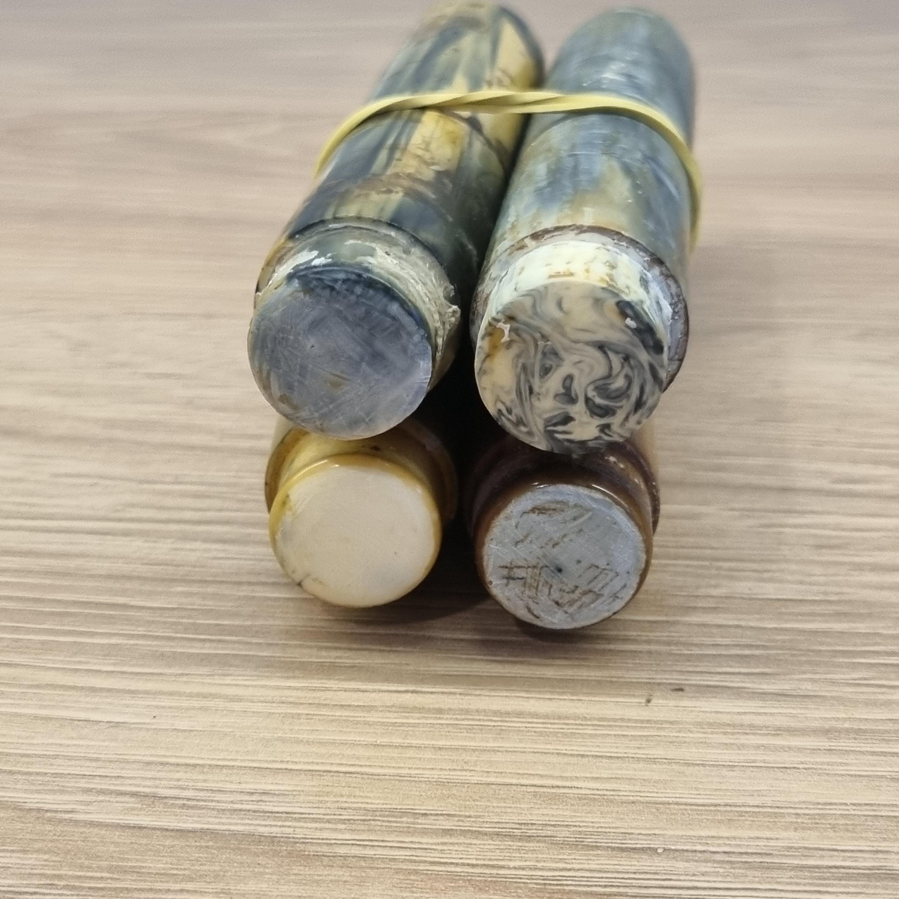 Catalin Rods Futuran, Catalin, Bakelite Rods From Door Handles for Beads, Rings. 247 ...