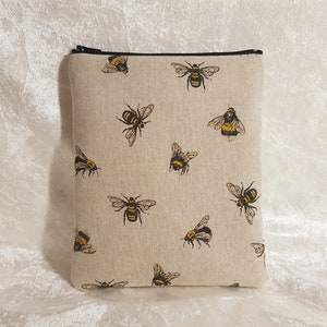 E-Book-Reader Tasche mit Reißverschluss Bienen Bild 2