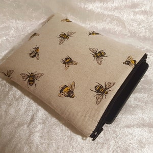 E-Book-Reader Tasche mit Reißverschluss Bienen Bild 5
