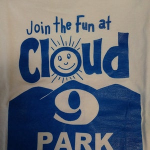 Cloud 9 Amusment Park T-Shirt - Vintage Olean NY