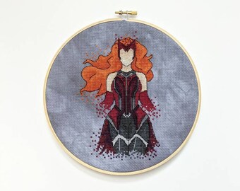 Witch Cross Stitch Etsy