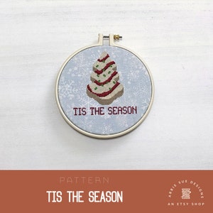 PATTERN | Tis the Season Cross Stitch Pattern PDF