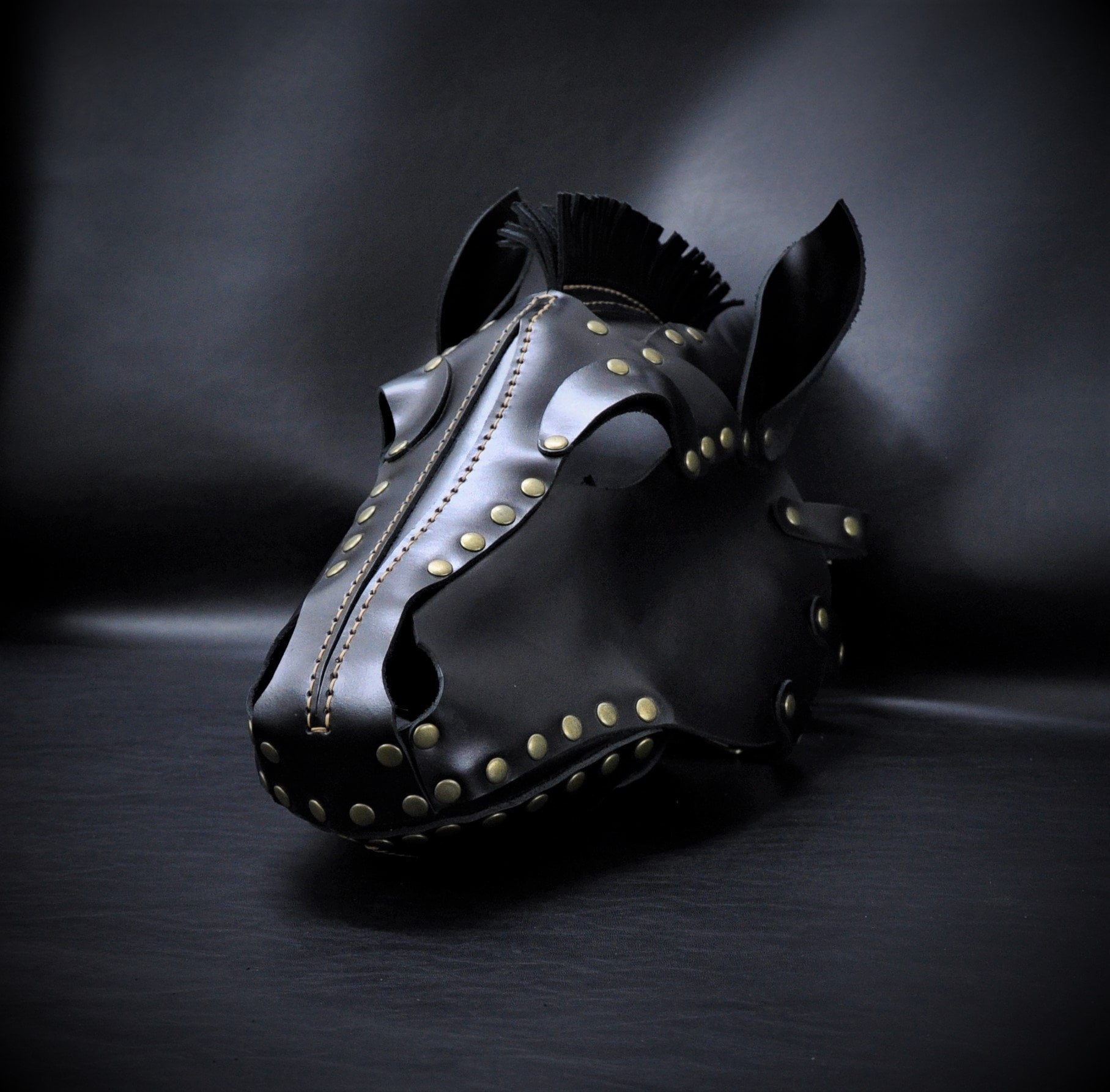 Leather Horse Mask Ponyplay Mask BDSM Mask Pet Play Gear Etsy Australia