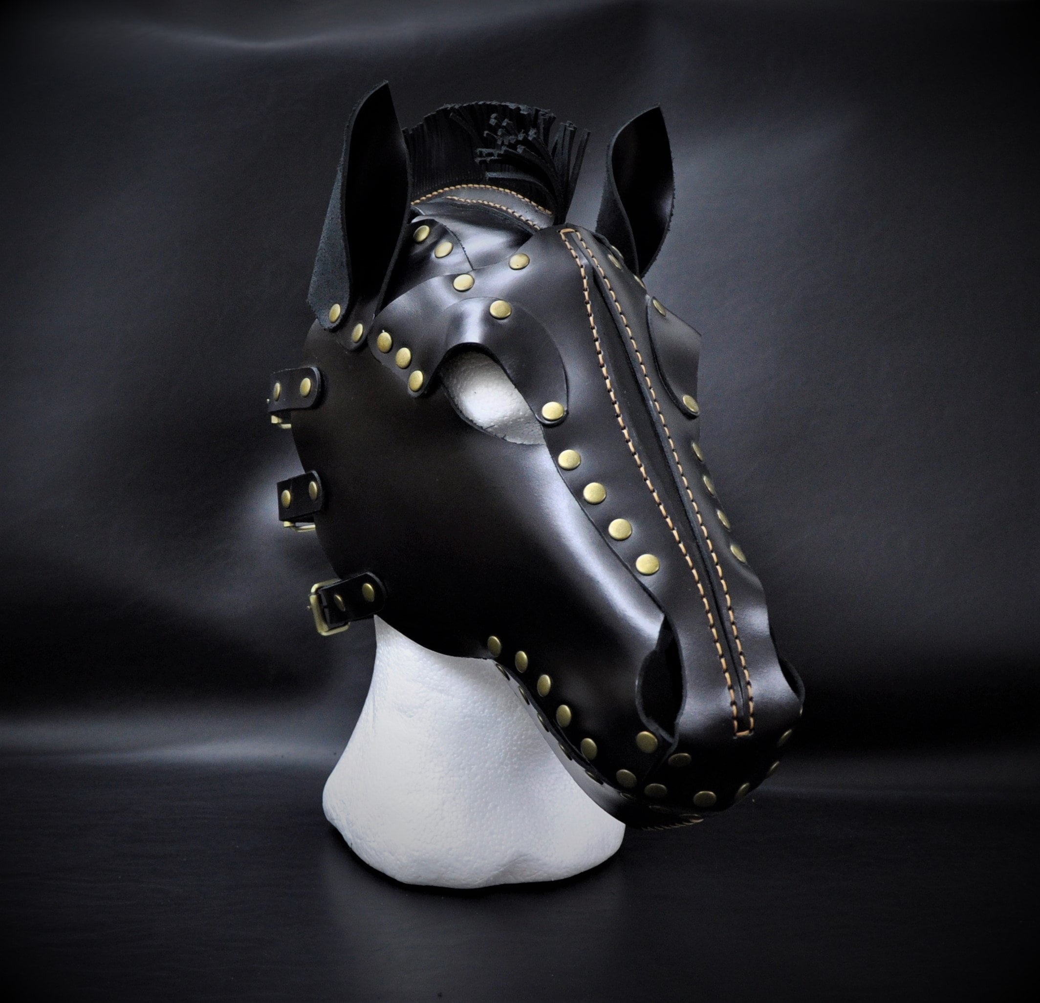 Leather Horse Mask Ponyplay Mask BDSM Mask Pet Play Gear Etsy Australia