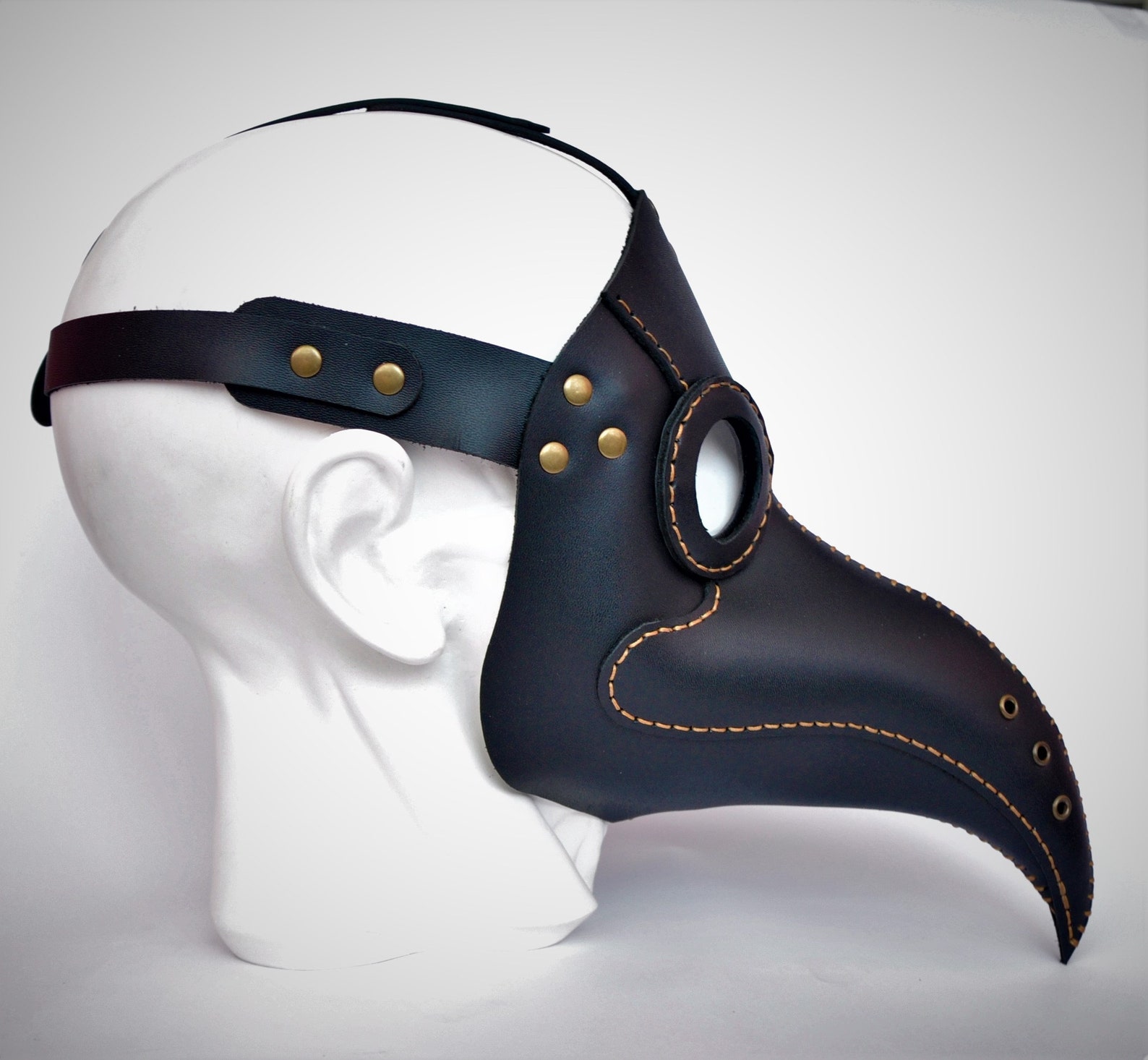 Plague Doctor Mask Plague Doctor Face Mask Plague Doctor Etsy