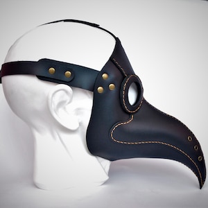 ペスト医師マスク - ペスト医師フェイスマスク - ペスト医師コスチューム - レザーペスト医師マスク - コスプレ仮装スチームパンクマスク - ドクター