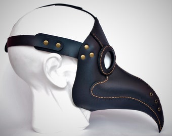 Plague Doctor Mask - Plague Doctor Face Mask - Plague Doctor Costume - Leather Plague Doctor Mask - Cosplay Masquerade Steampunk Mask - Dr