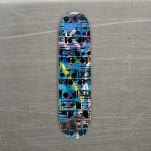 BOOMBOX BABY Graffiti retro Skateboard Deck