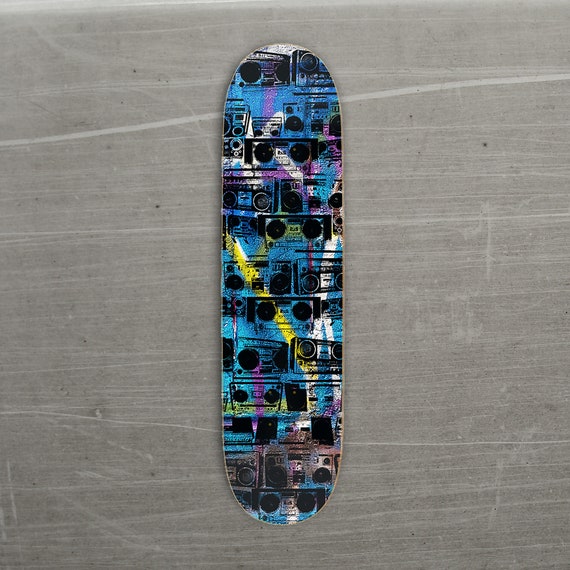 BOOMBOX BABY Graffiti retro Skateboard Deck