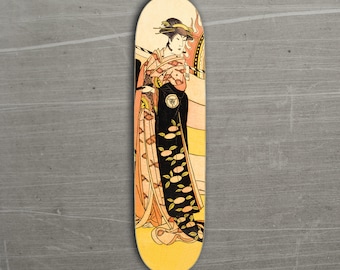 1785 Shunkō II Skateboard Deck Japanese Print A - Etsy