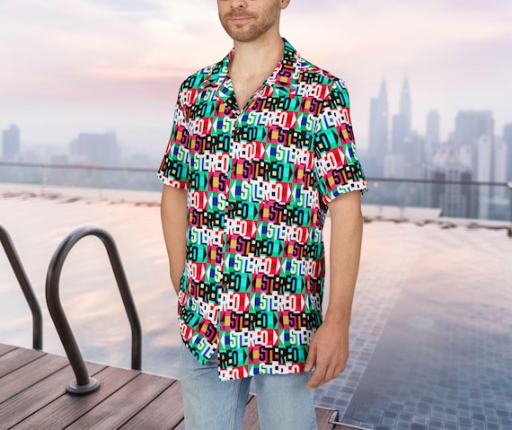 Retro Hawaiian Music Theme Shirt: Album Logo, Music Festival Wear